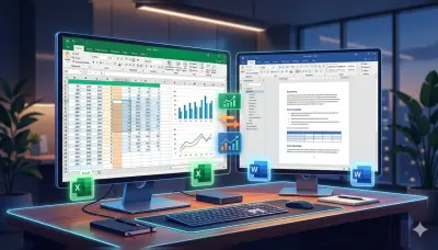 ادخال ومعالجة البيانات باستخدام الاكسيل