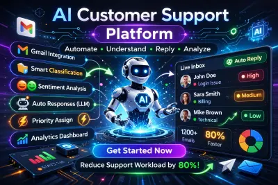 "نظام ذكاء اصطناعي لأتمتة خدمة العملاء وتقليل التكاليف بنسبة تصل إلى 80%"