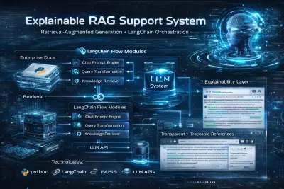 AI Support Assistant: نظام ذكي يقلل ضغط خدمة العملاء ويحل المشاكل تلقائيًا باستخدام بيانات شركتك