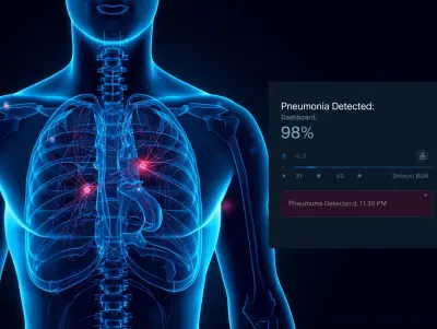 نظام تشخيص طبي ذكي للكشف عن الالتهاب الرئوي باستخدام الـ Deep Learning.