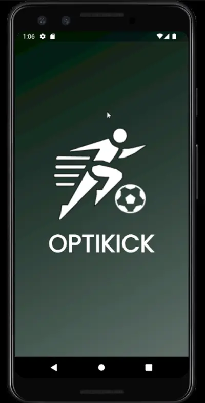 تطبيق OptiKick - مراقبة أداء الرياضيين بالذكاء الاصطناعي