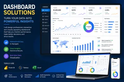 صورة العمل Professional Dashboard