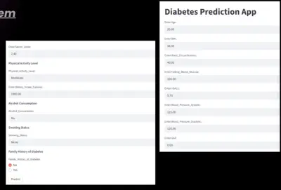 نظام تنبؤ باحتمالية الإصابة بمرض السكري باستخدام تعلم الآلة