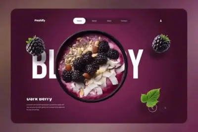 تصميم وبرمجة صفحات هبوط (Landing Pages) تفاعلية للمنتجات الغذائية والطازجة