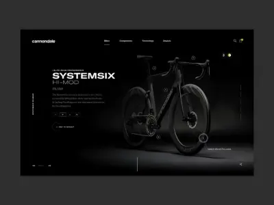 تصميم واجهات مستخدم (UI/UX) لصفحات هبوط لمنتجات رياضية (دراجات احترافية)  تفاصيل العمل: