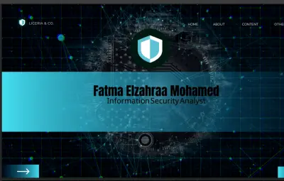 تصميم بورتفوليو احترافي (Portfolio Design)