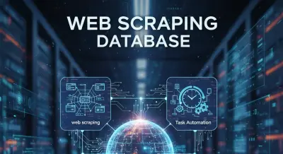 برمجة سكريبتات بايثون (Python) لاستخراج البيانات (Web Scraping)، وتصميم قواعد البيانات (MongoDB).