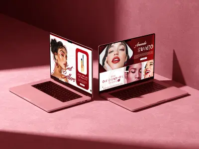 تصميم واجهة موقع جذابة واحترافية