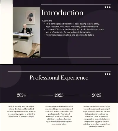 Farida Aref portfolio