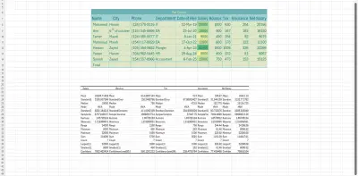My First Assignment While Learning Excel