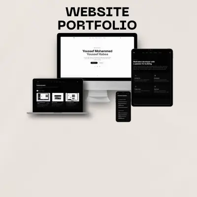 Portfolio شخصی احترافي بـ Next.js و Tailwind CSS