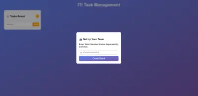 لوحة تفاعلية لإدارة المهام وتوزيع الفريق