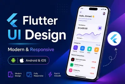 Cafe Management App - Flutter UI