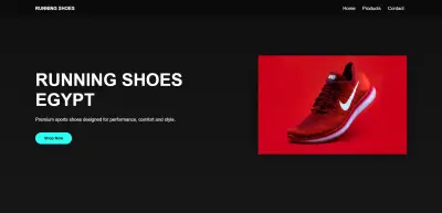 تصميم وتطوير Landing Page  لشركة تقنية