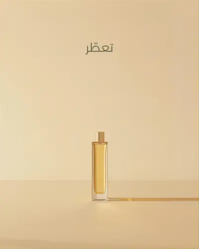 صورة العمل تعطّر | هوية بصرية وتصميمات سوشيال ميديا لبراند عطور