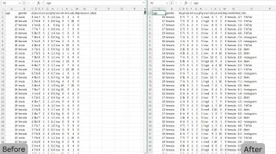 تنظيف وتنظيم ملف بيانات (CSV) باستخدام Python (Pandas) و Excel