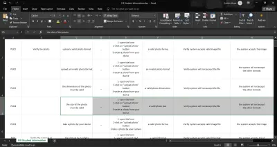Manual Testing — Fill Student Information Form