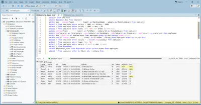 SQL Data Analysis: Employee Insights & Payroll Reporting