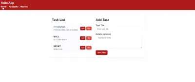 تصميم وتطوير تطبيق ToDo لإدارة المهام