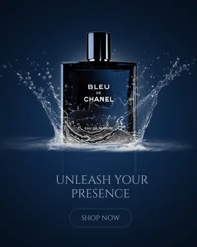 فخامة BLEU DE CHANEL – إعلان عطري