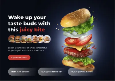 landing page