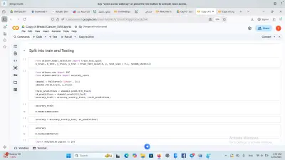 بناء نموذج Machine Learning للتنبؤ أو التصنيف