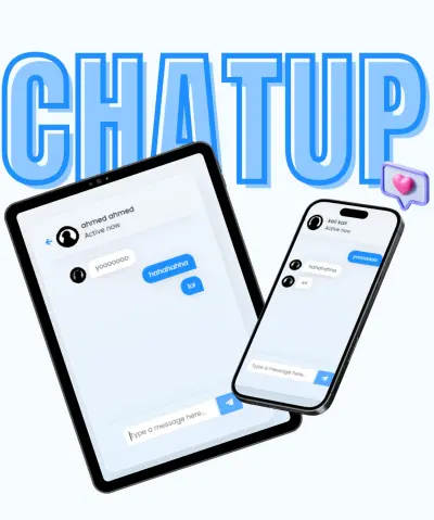 موقع شات للتواصل المباشر بين المستخدمين بتصميم بسيط وسهل