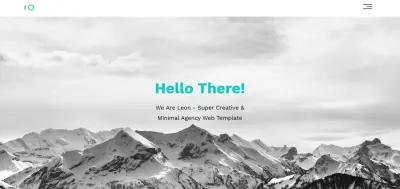 صفحة هبوط "Leon"