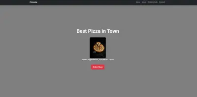 Pizzaria website