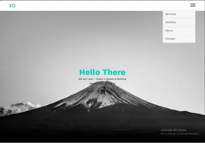 leon landing page