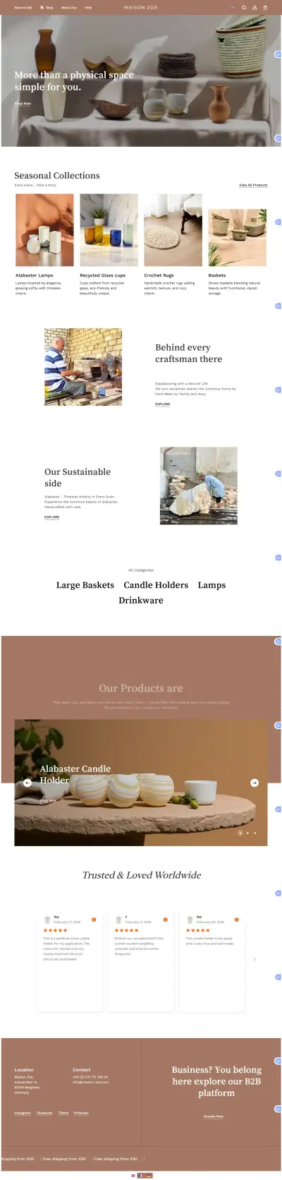 maison-zoe متجر
