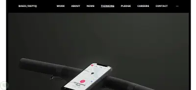 تطوير واجهة موقع BASIC/DEPT العالمي – محاكاة احترافية بتصميم عصري (Landing Page Clone)