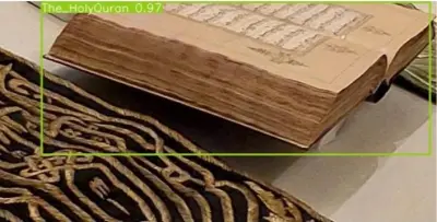 صورة العمل Object Detection Model