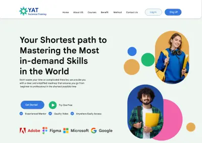 تصميم واجهة مستخدم (UI/UX) احترافية للمنصات والمواقع التعليمي