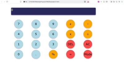 Javascript calculator
