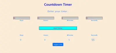 Countdown Timer
