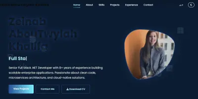 عمل بروتفوليو