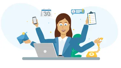 إدارة بيانات الموظفين ودعم الموارد البشرية