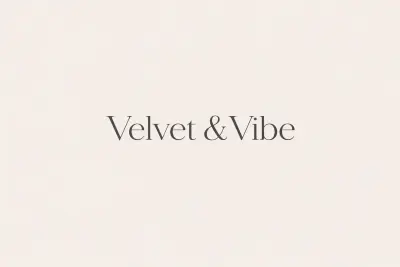 تصميم قالب بصري متطور _Vault & Vibe( مشروع وهمي)