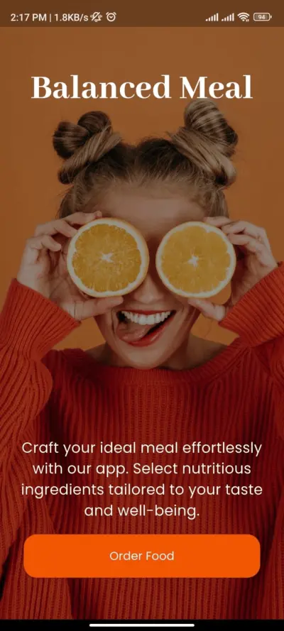 Balanced-Meal App