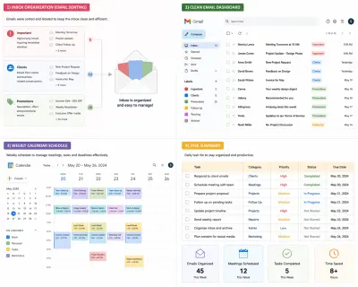 Email & Calendar Management for Virtual Assistant Role