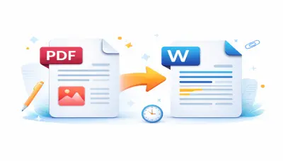 تحويل الملفات من PDF to Word