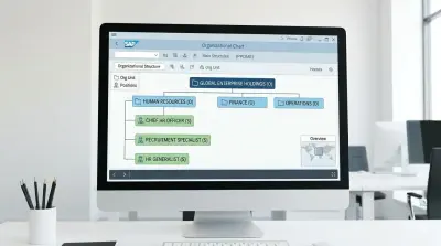 تصميم وتنفيذ الهيكل التنظيمي المتكامل باستخدام وحدة  Organizational Structure