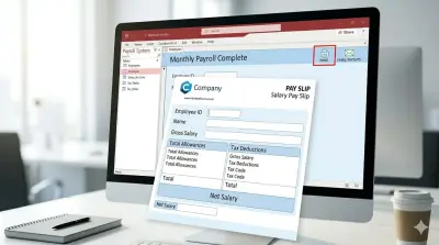 نظام أتمتة الرواتب الحل المتكامل لادارة الاجور والامتثال الضريبى  ( Smart Payroll ) باستخدام SAP HCM- Microsoft Access.
