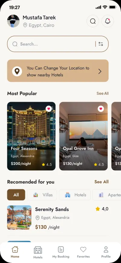 reservation mobile app