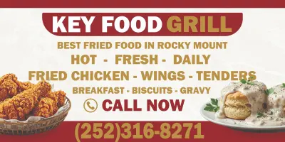 تصميم بانر لمطعم Key Food &Grill (USA)