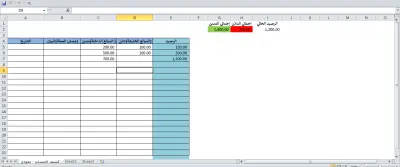 نظام إكسيل (Excel) احترافي لمتابعة مبيعات الموظفين وتحقيق المستهدفات (Targets)