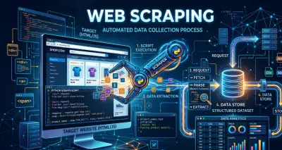 سحب وجمع البيانات من المواقع تلقائياً بإستخدام Python