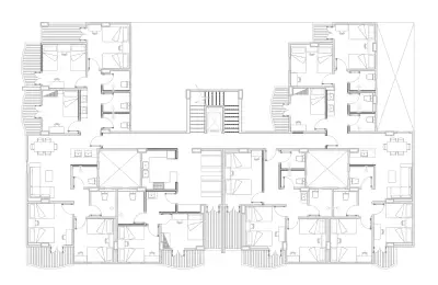 تصميم سكن للطلبة