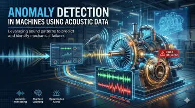 كشف الأعطال في الآلات الصناعية باستخدام التعلم الآلي وتحليل البيانات الصوتية Machine Learning-Based Acoustic Anomaly Detection in Industrial Machines